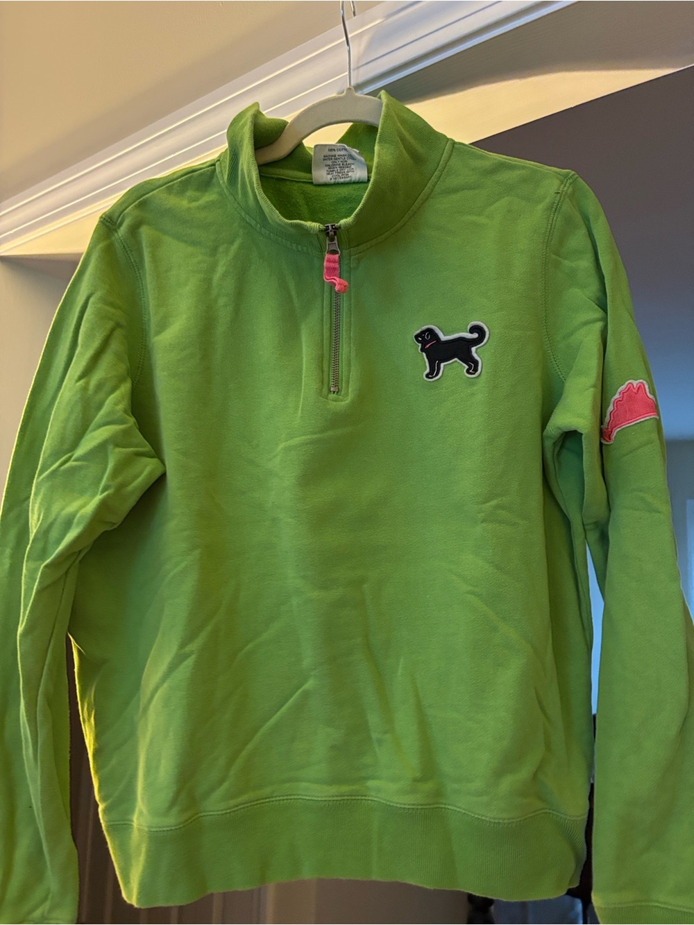 Martha’s Vineyard The Black Dog Green Quarter-Zip Pullover